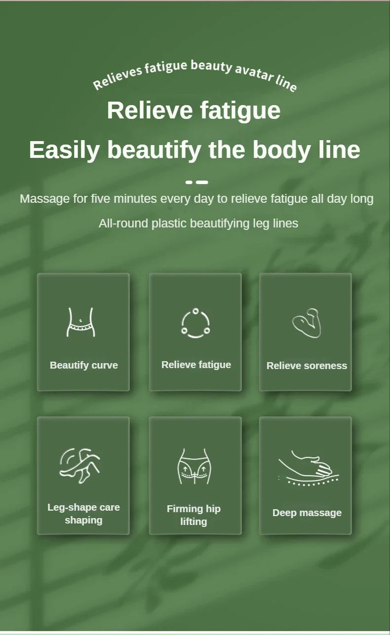 Leg Roller Massager - Cellulite & Muscle Massage Tool