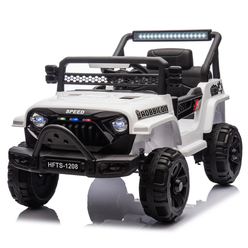 12V Kids Electric Truck - Ride-On Car with Parental Remote Control & Suspension