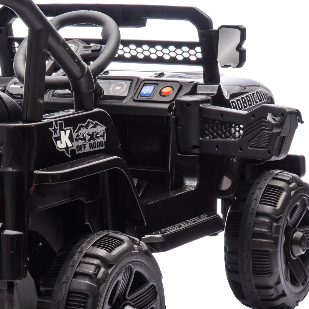 12V Kids Electric Truck - Ride-On Car with Parental Remote Control & Suspension