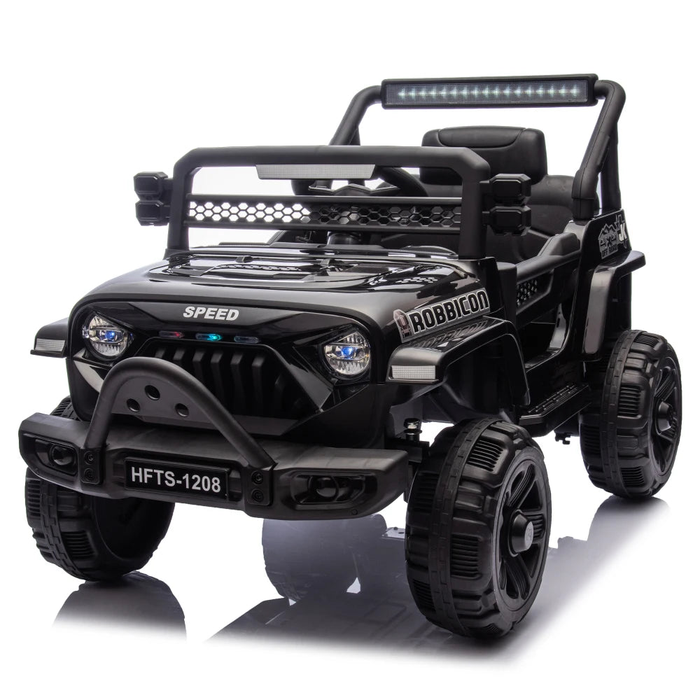 12V Kids Electric Truck - Ride-On Car with Parental Remote Control & Suspension