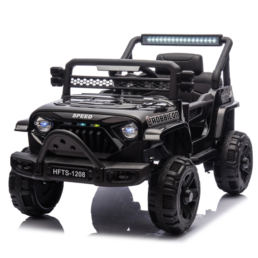 12V Kids Electric Truck - Ride-On Car with Parental Remote Control & Suspension