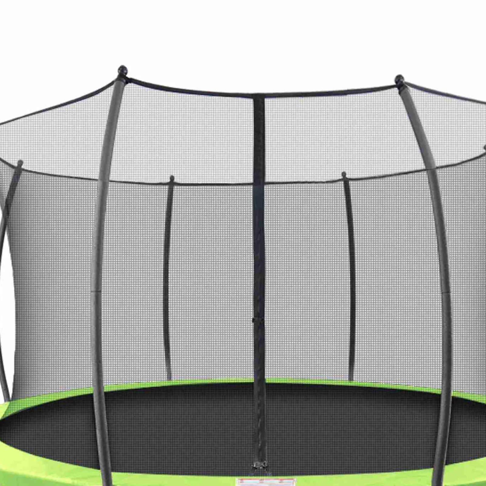 12ft Trampoline with Safety Enclosure Net - 400lb Capacity Outdoor Trampoline with Ladder