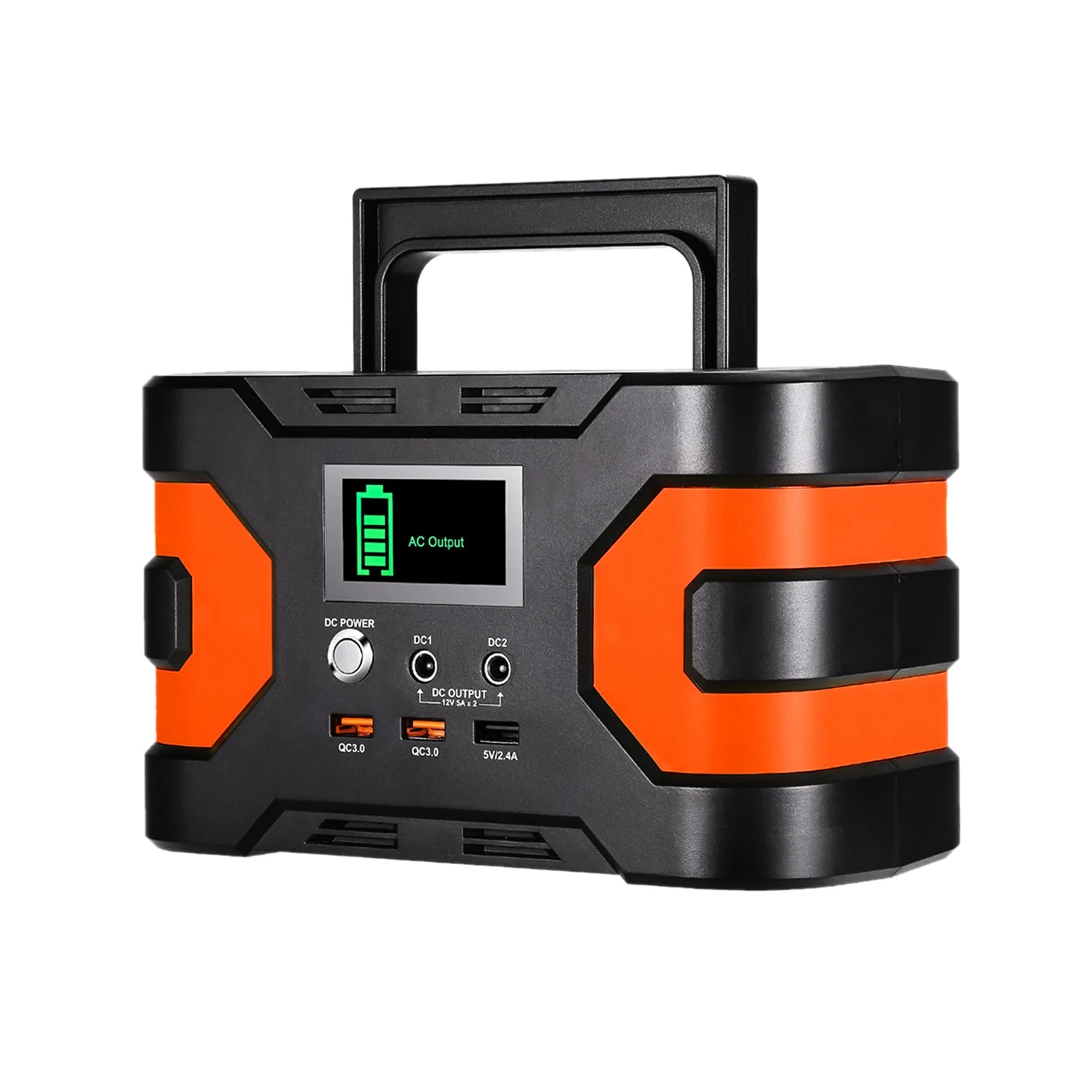 Flashfish 166Wh Portable Power Station - 150W Solar Generator with 3 Charging Methods