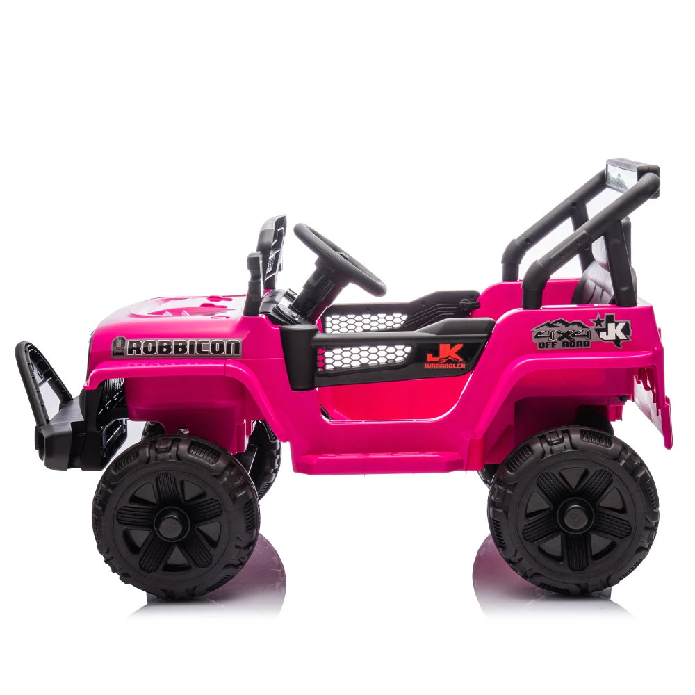 12V Kids Electric Truck - Ride-On Car with Parental Remote Control & Suspension