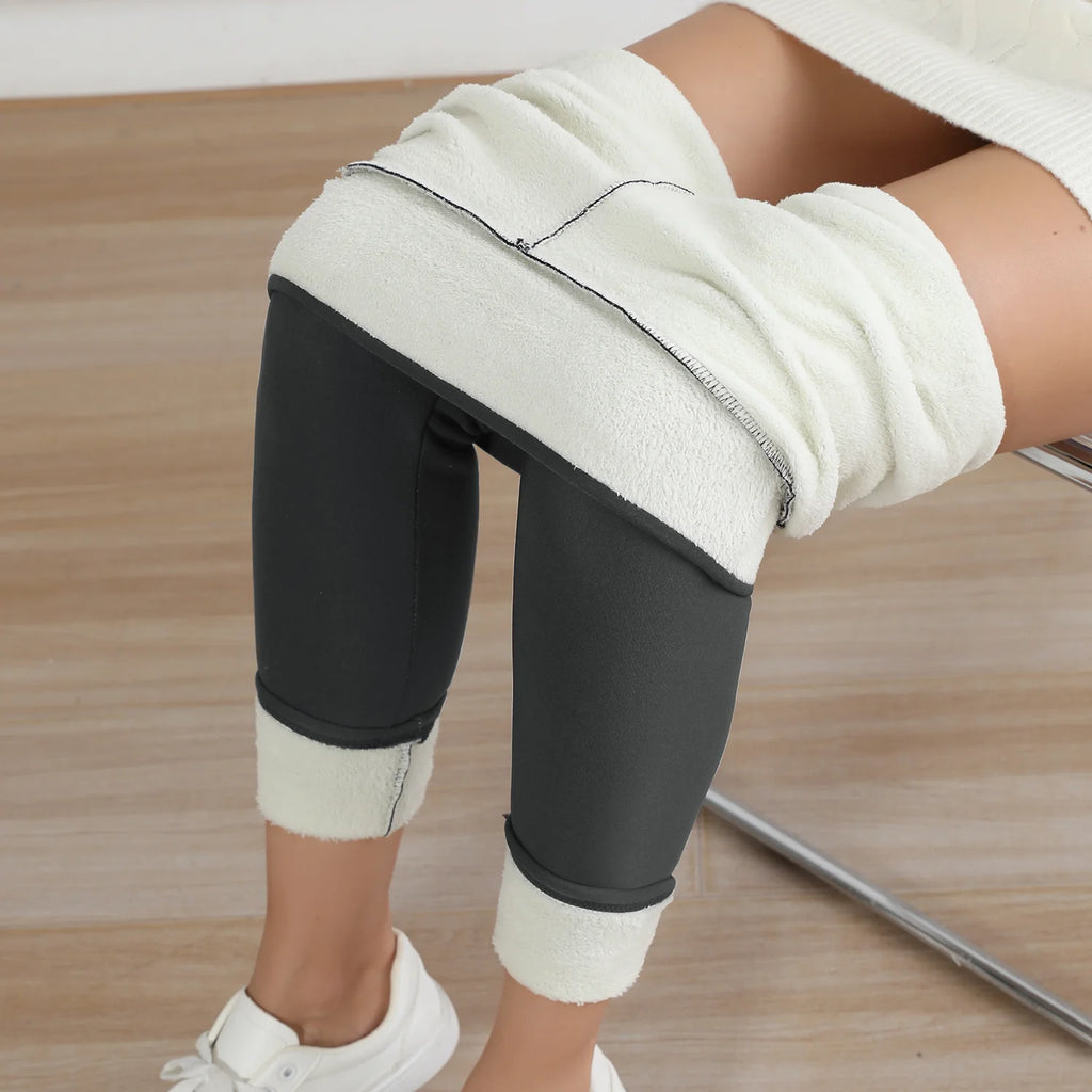 Women's Fleece Lined Leggings - Warm Winter Tights