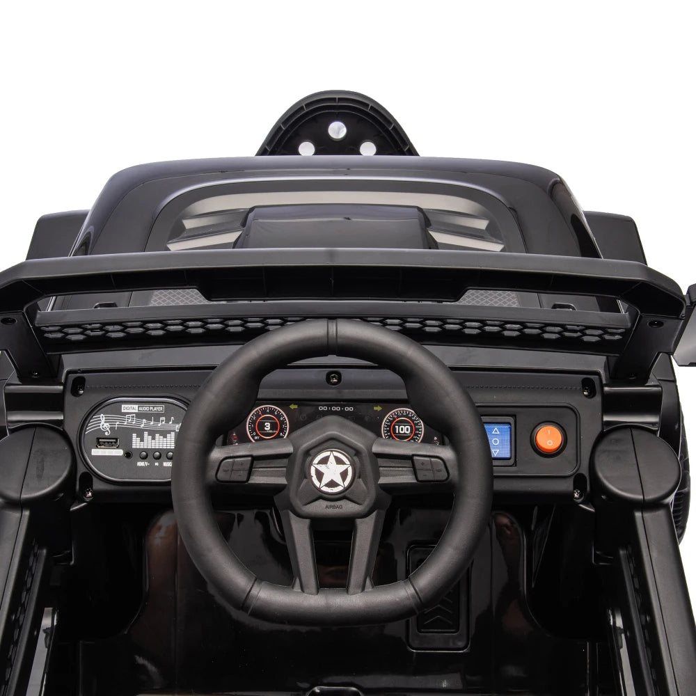 12V Kids Electric Truck - Ride-On Car with Parental Remote Control & Suspension