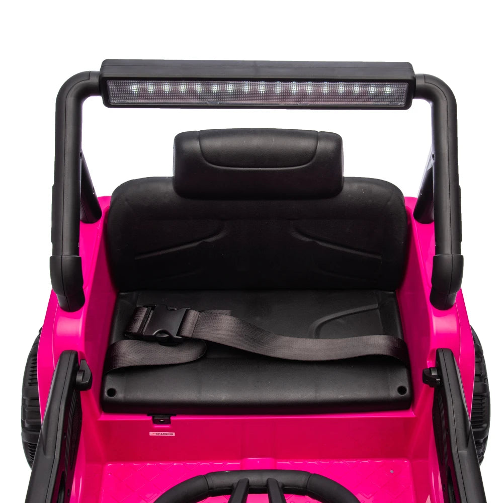 12V Kids Electric Truck - Ride-On Car with Parental Remote Control & Suspension