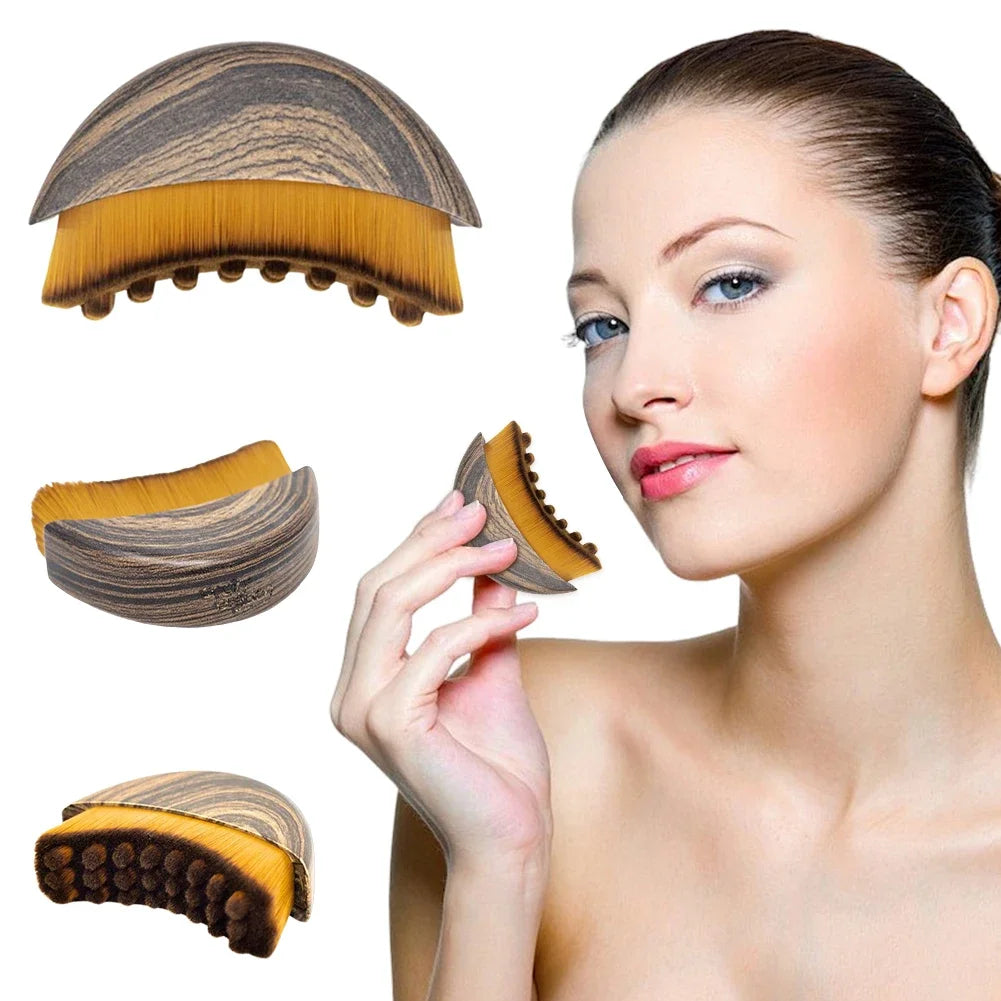 Dry Facial Brush - Lymphatic Massage & Exfoliation Tool