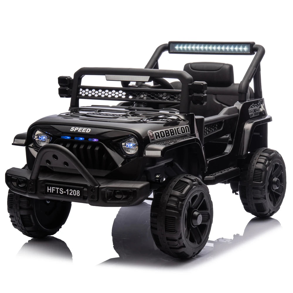12V Kids Electric Truck - Ride-On Car with Parental Remote Control & Suspension