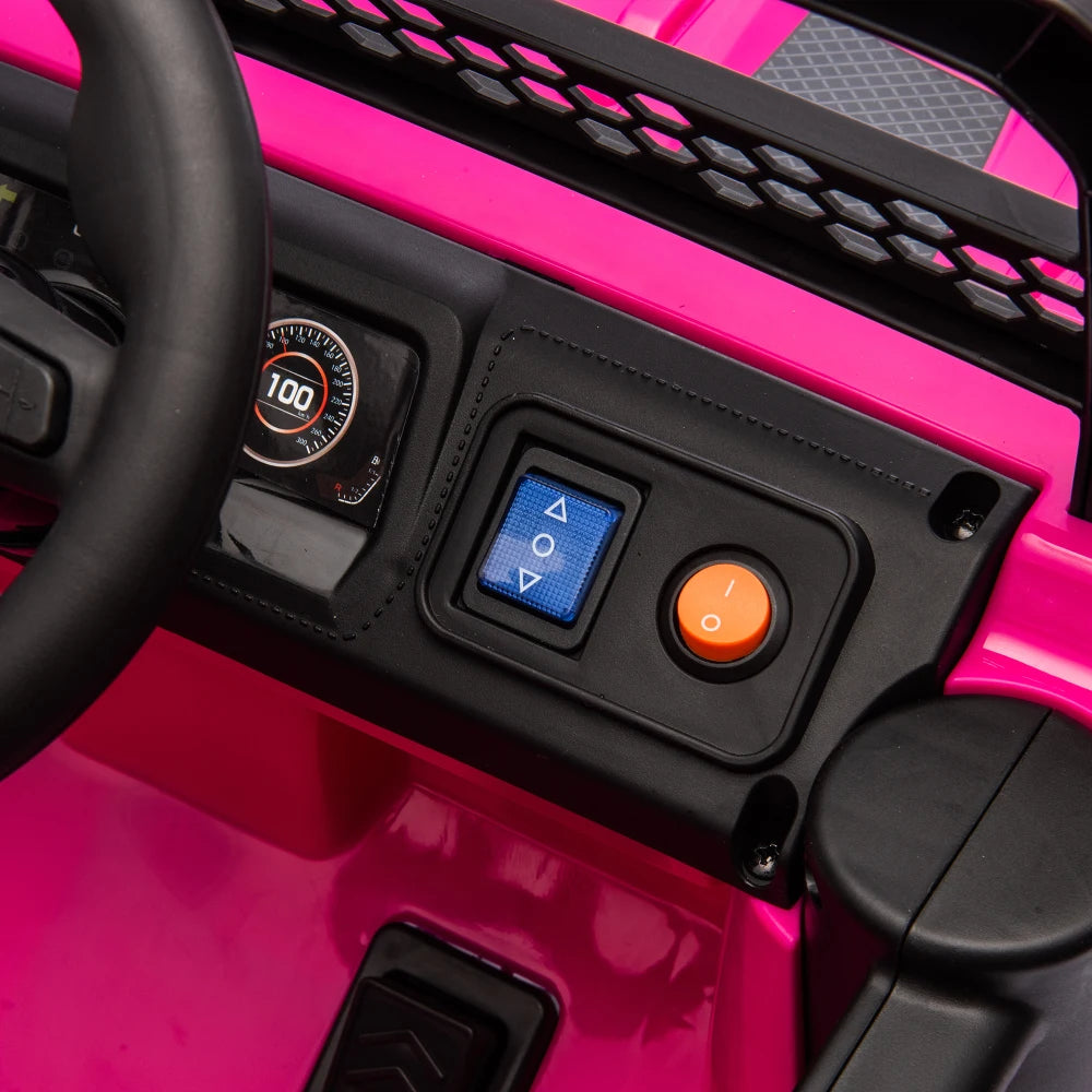 12V Kids Electric Truck - Ride-On Car with Parental Remote Control & Suspension