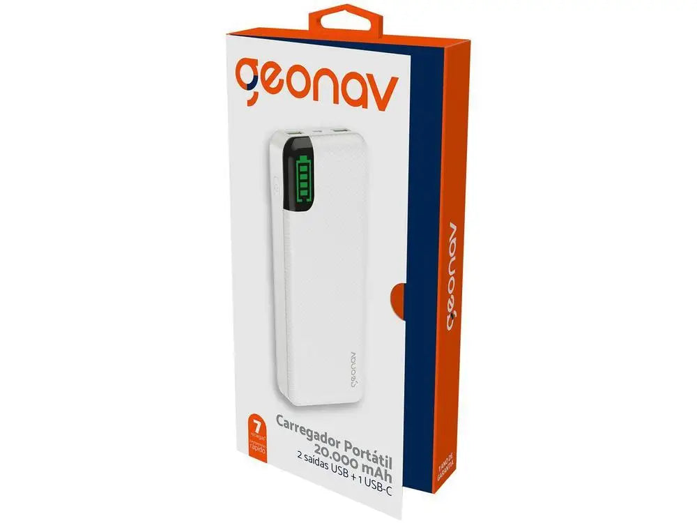 Portable Charger/Power Bank Geonav 20000mAh