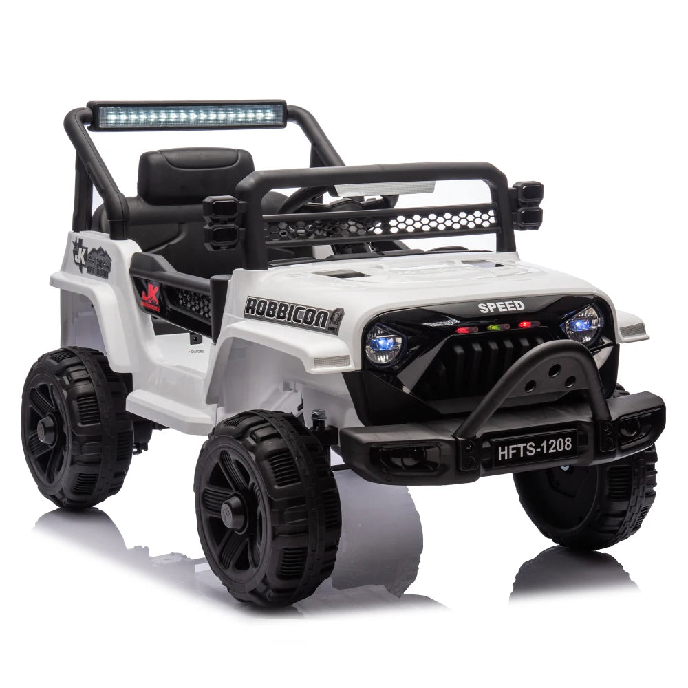 12V Kids Electric Truck - Ride-On Car with Parental Remote Control & Suspension