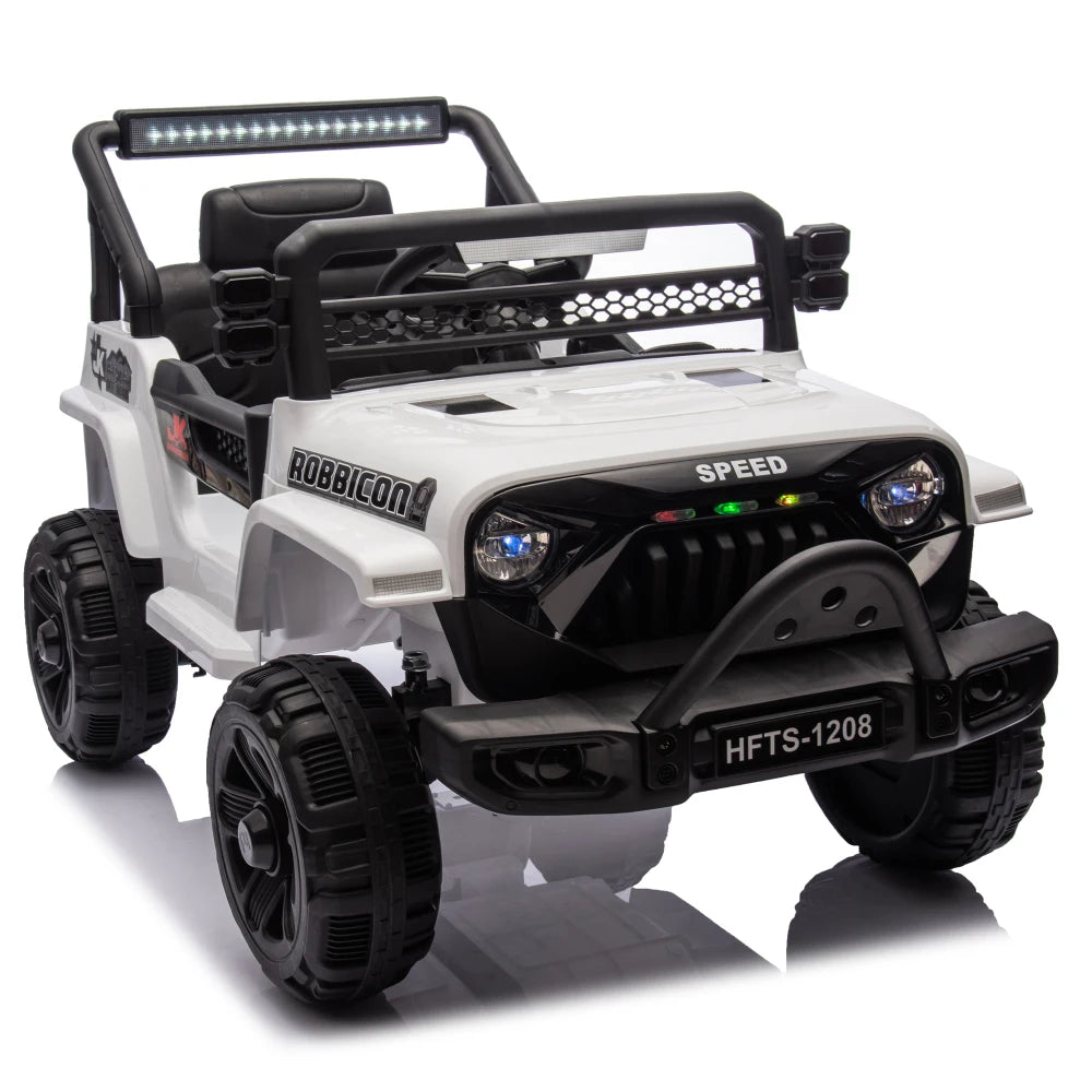 12V Kids Electric Truck - Ride-On Car with Parental Remote Control & Suspension