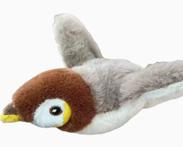 28cm Brown Plush Toy Doll - Soft Stuffed Animal