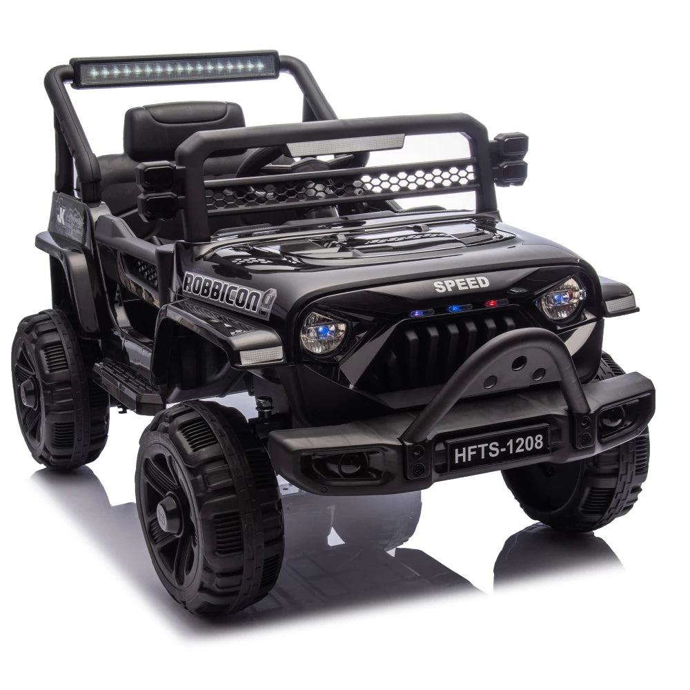 12V Kids Electric Truck - Ride-On Car with Parental Remote Control & Suspension