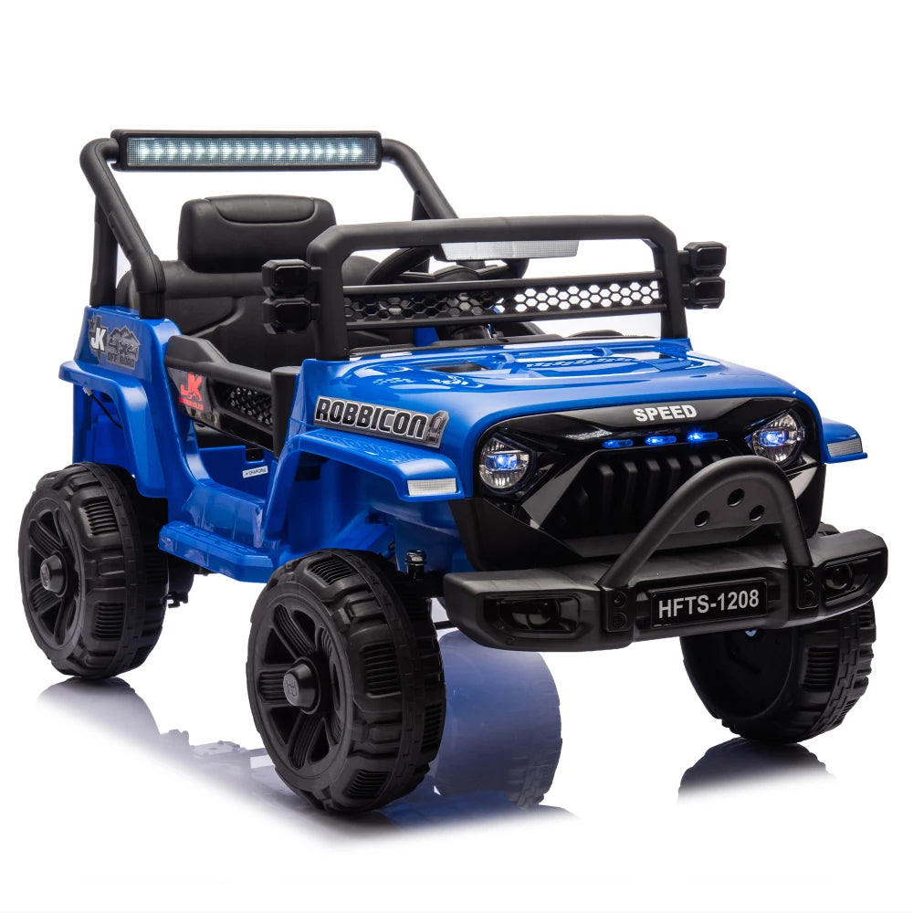 12V Kids Electric Truck - Ride-On Car with Parental Remote Control & Suspension