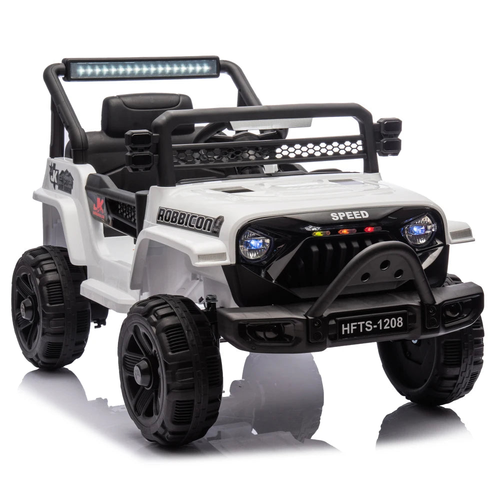 12V Kids Electric Truck - Ride-On Car with Parental Remote Control & Suspension
