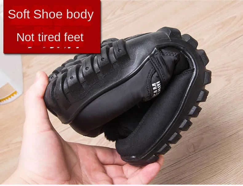 Men's Winter Sneakers - Warm Anti-Slip Sports Shoes